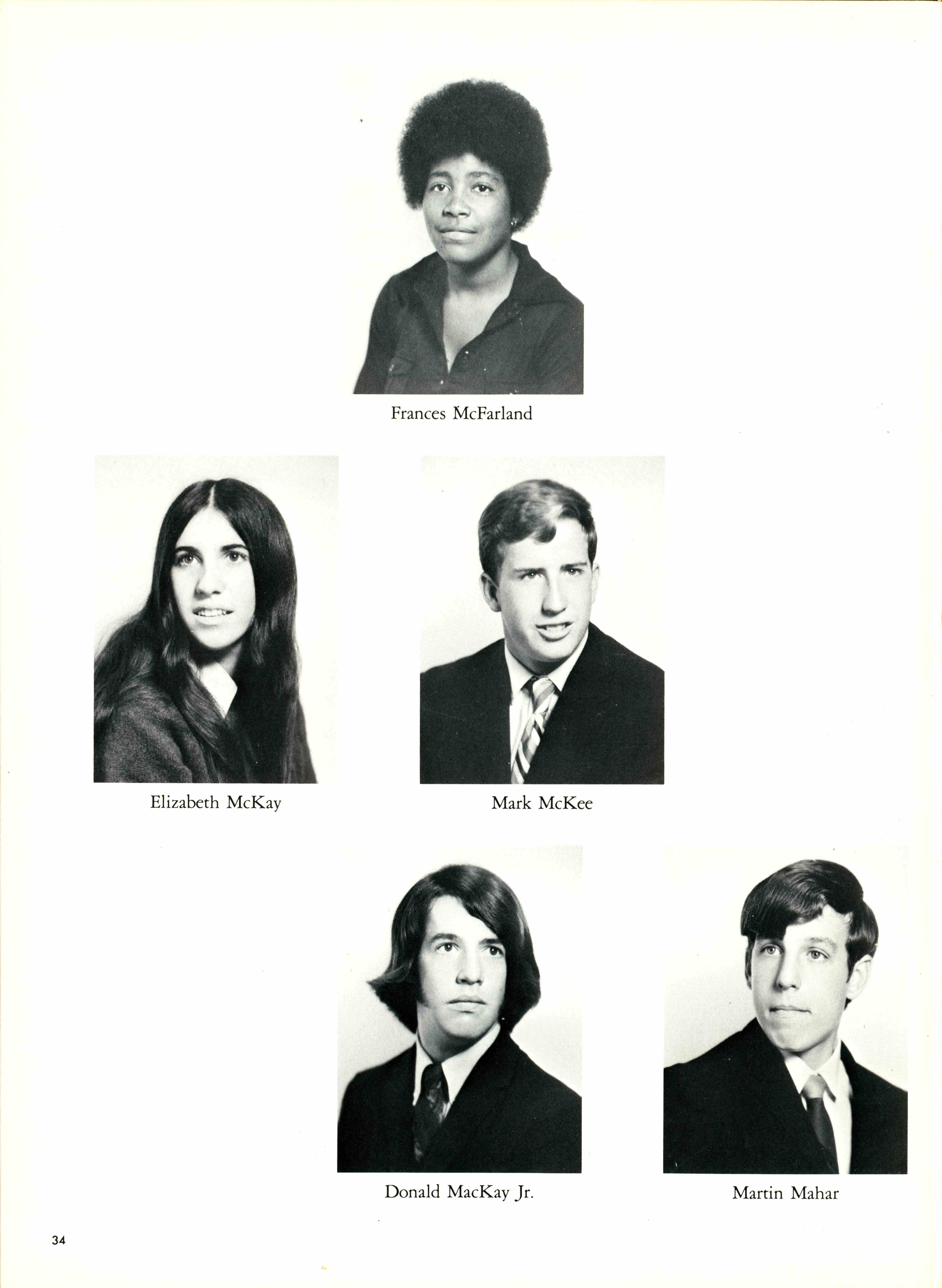 East Hampton High School Yearbook, 1973